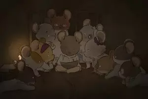 O MYŠCE A MEDVĚDOVI