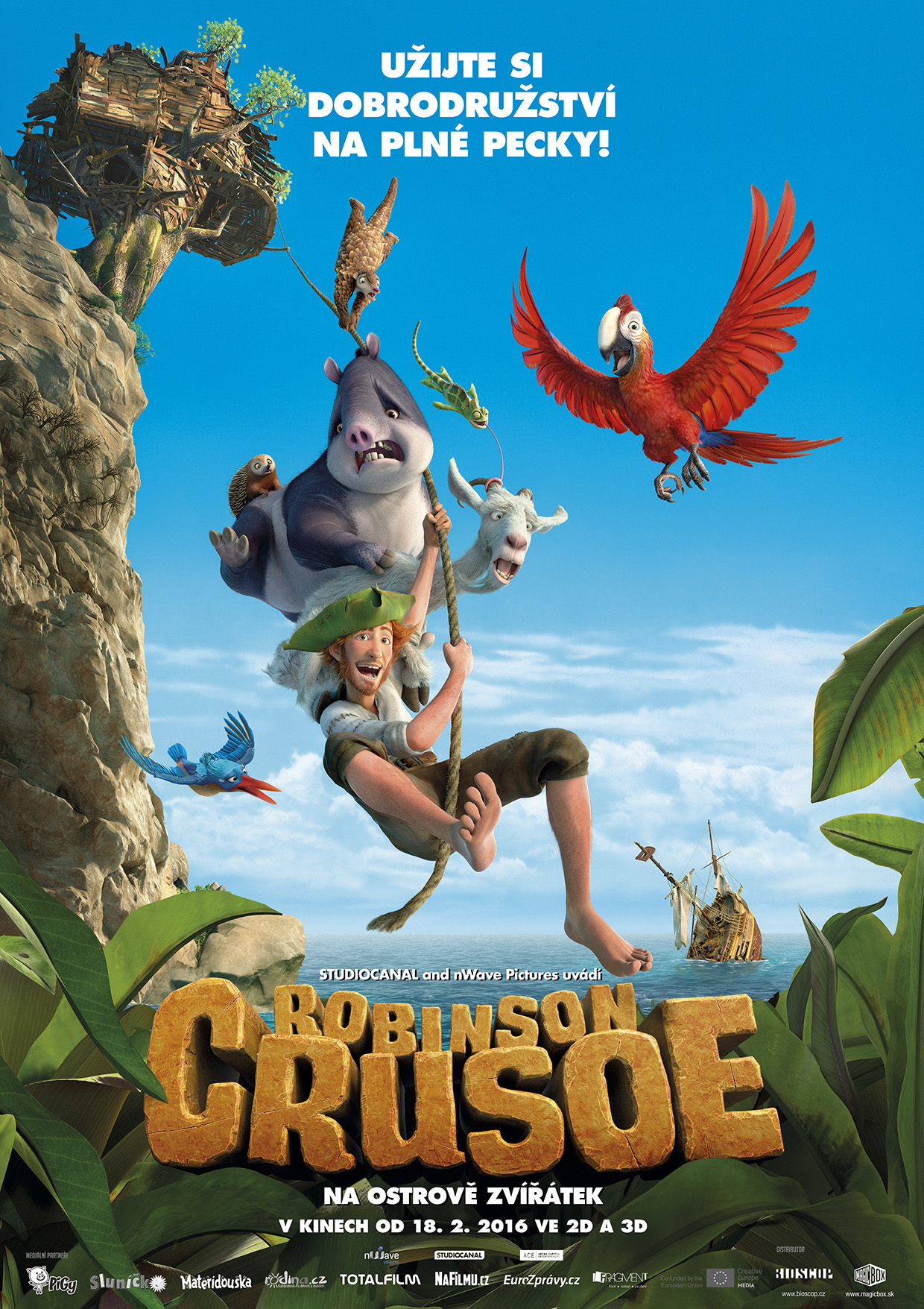 ROBINSON CRUSOE: NA OSTROVĚ ZVÍŘÁTEK